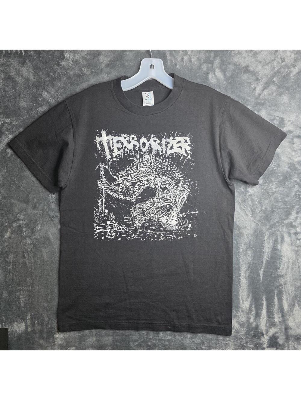 Terrorizer American Art Vintage Classic Logo T-Shirt Sz M.